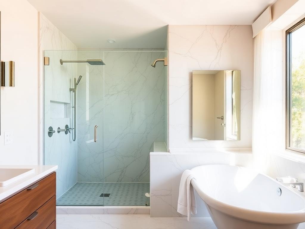 Tub to Shower