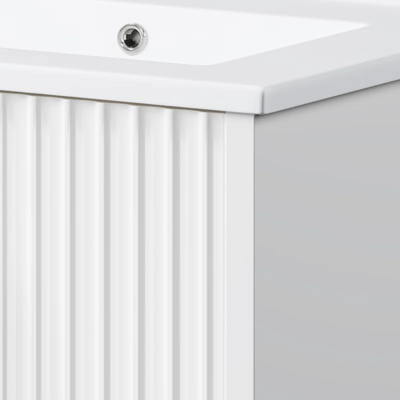 Ballou 23.2'' Single Bathroom Vanity with Ceramic Top - Image 5