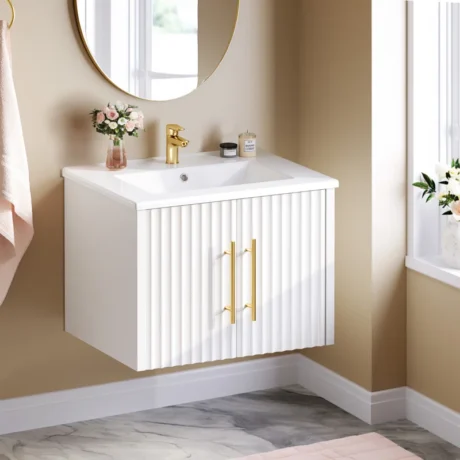 Ballou 23.2'' Single Bathroom Vanity with Ceramic Top