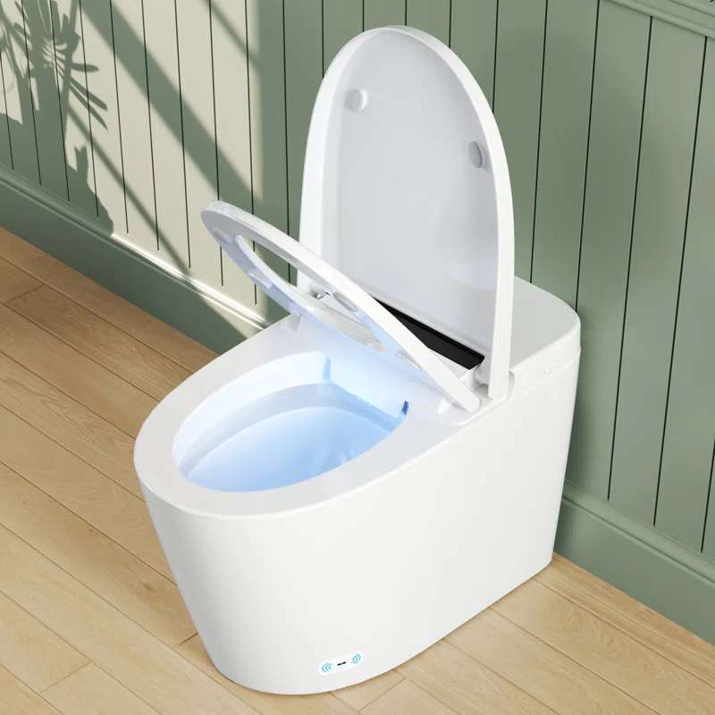 DV-1S0159-V1 Smart Toilet, Auto Flush, Heated Seat, Tankless One-Piece Toilets For Bathrooms - Image 11