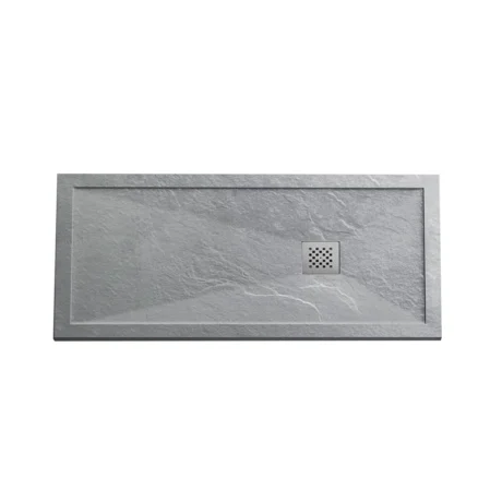 CHDYT158ILGM 59'' W 32'' D Rectangular Shower Base - Slate Gray Color