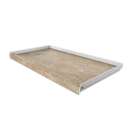 FLXSBL6032AI 60'' W 32'' D Rectangular Single Shower Base - Alaskan Ivory Color