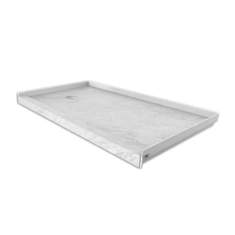 FLXSBL6032FR 60'' W 32'' D Rectangular Single Shower Base - Frost Color