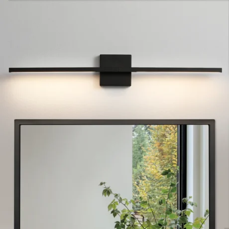 Jaiman 2-Light 30'' Dimmable LED Bath Bar - Black Color