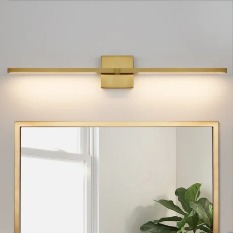 Jaiman 2-Light 30'' Dimmable LED Bath Bar - Gold Color