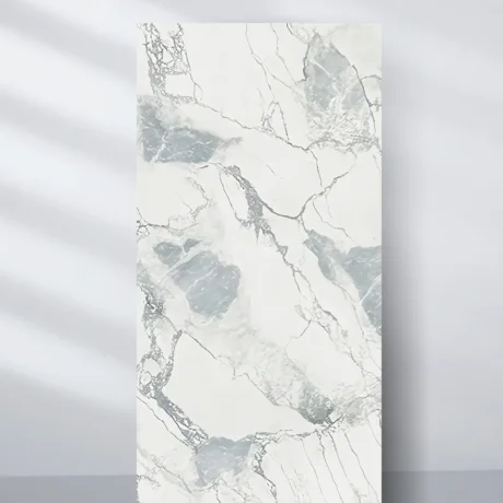3D Blue Cloud PVC Marble Sheets UV Protected | Waterproof | 4x8 ft (32 sq. ft)