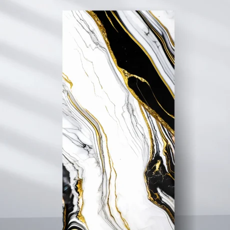 Auric PVC Marble Sheets UV Protected | Waterproof | 4x8 ft (32 sq. ft)
