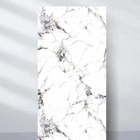 Glacier Vein Luxury Marble Veneer Wall Panels - Seamless Connection