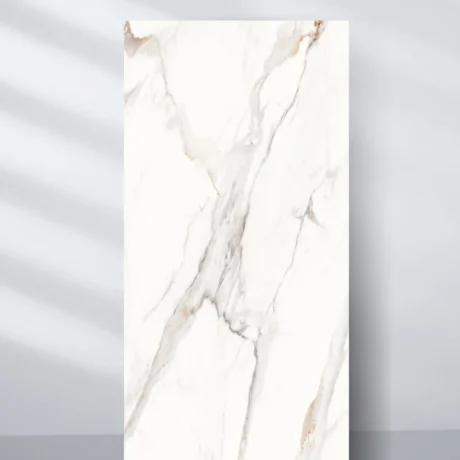 Amber Vein Luxury Marble Veneer Wall Panels - Seamless Connection | Book Match Design
